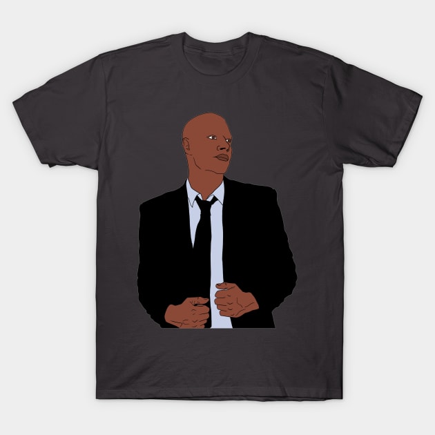 Man in suit T-Shirt by Kyomaw